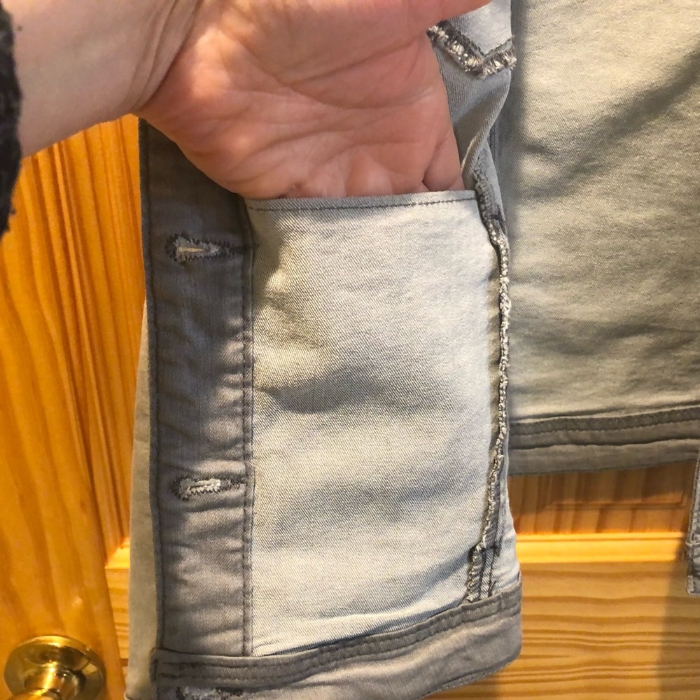 Stretch Denim Jacket by Kenzie Jeans |Size XL - Picture 7 of 8